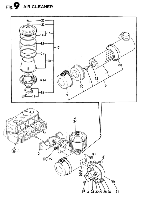 AIR CLEANER (3T72HA-A)