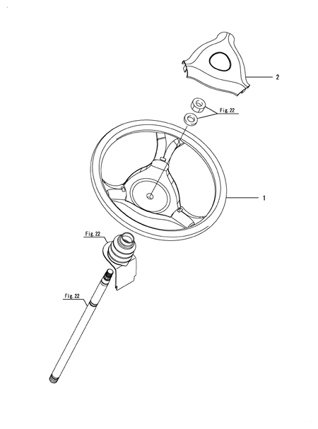 STEERING WHEEL (SX3100(CCY)) STEERING WHEEL (SX3100(CCY))