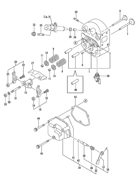 CYLINDER HEAD & BONNET (TF160LX) CYLINDER HEAD & BONNET (TF160LX)