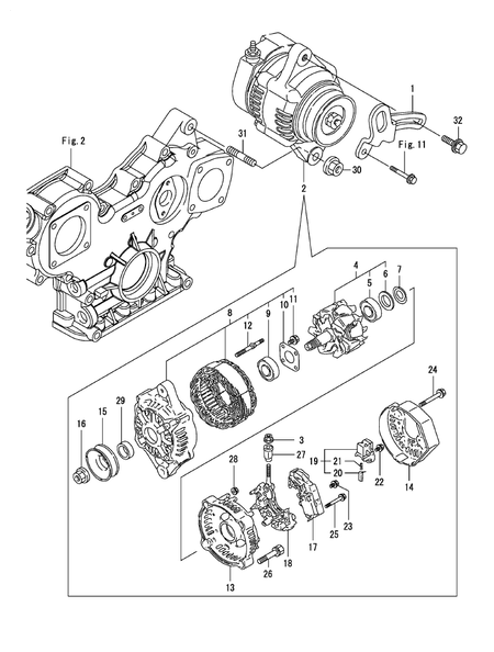 GENERATOR (3TNV88-XRY)