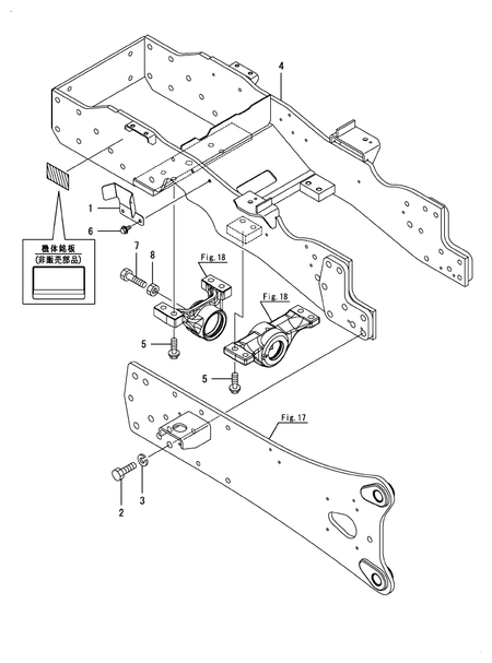 FRONT CHASSIS (YT357AJ,Y(300001-) FRONT CHASSIS (YT357AJ,Y(300001-)