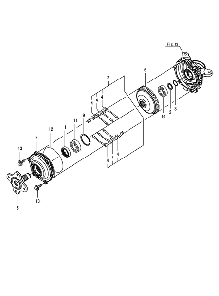 FRONT SPINDLE (SA425)
