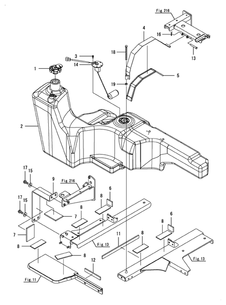 FUEL TANK (YM347A)