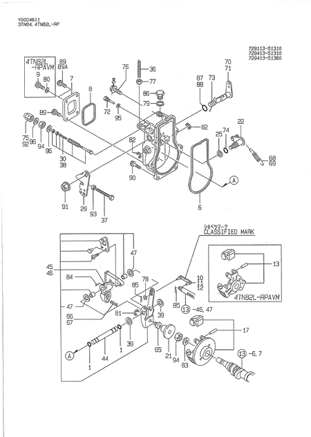 GOVERNOR (4TN82L-RP)