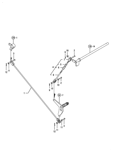 BRAKE ROD(CAB(ADD.ITEM (T80)