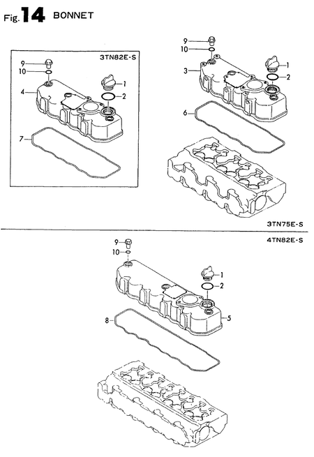 BONNET (4TN82E-S) BONNET (4TN82E-S)