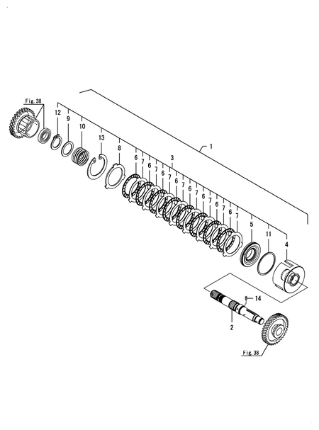 PTO CLUTCH KIT (SX3100(YANMAR))