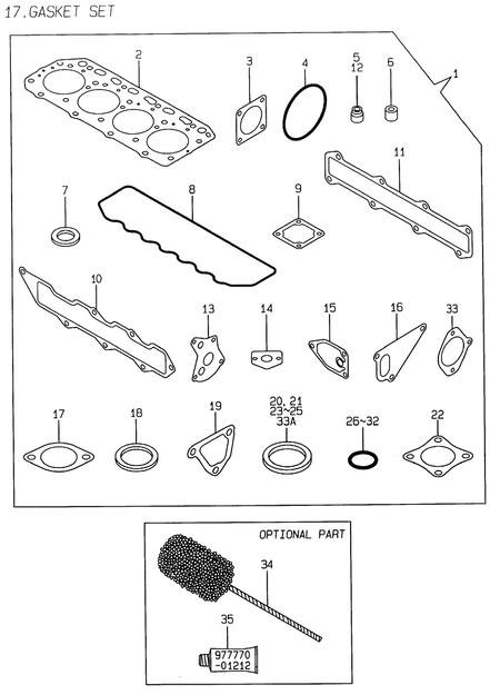 GASKET SET (4TNE88-EPZ) GASKET SET (4TNE88-EPZ)
