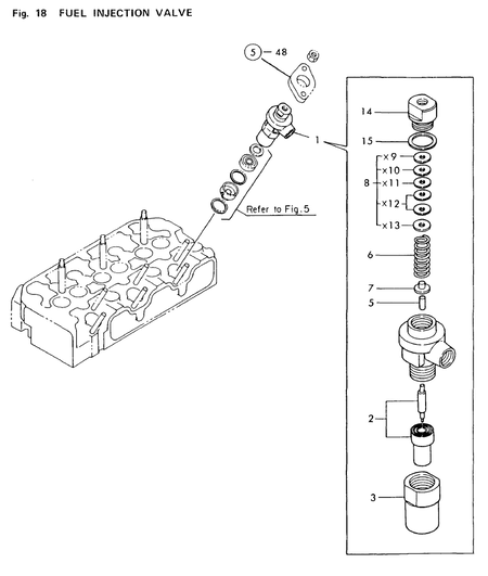 FUEL INJECTION VALVE (3T75HA) FUEL INJECTION VALVE (3T75HA)