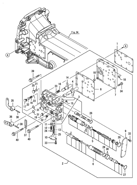 REVERSER VALVE (LX490(YANMAR))