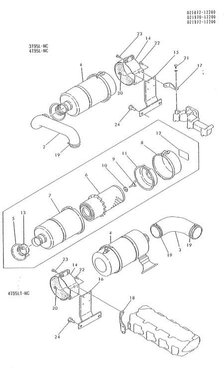 AIR CLEANER (4T95LT-NC) AIR CLEANER (4T95LT-NC)