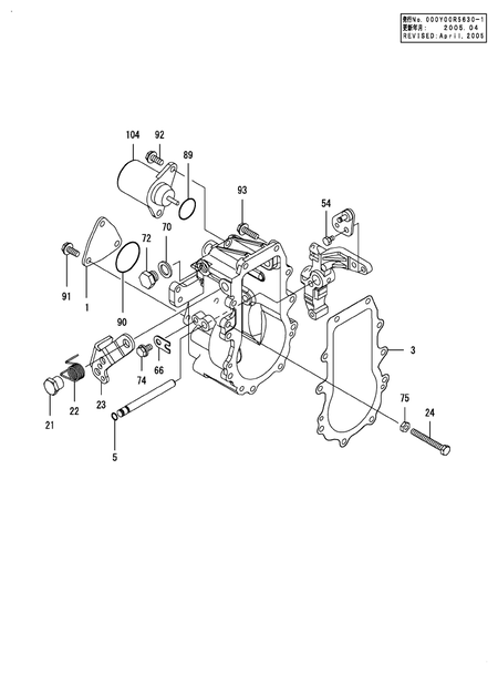 GOVERNOR(INNER PARTS) (3TNV84T-KSA2)
