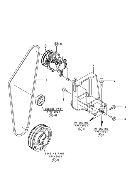 COMPRESSOR INSTALLATION(ADD.ITEM (T80)
