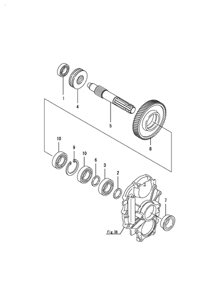 PTO SHAFT (EX450(YANMAR)) PTO SHAFT (EX450(YANMAR))