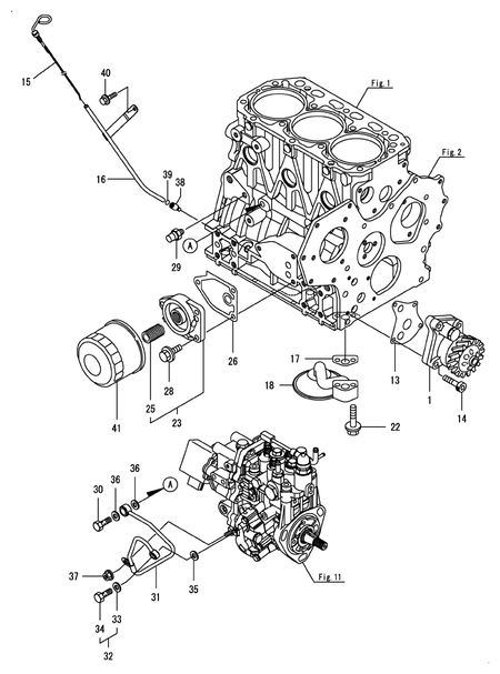 LUB. OIL SYSTEM (3TNV88F-EPTB3)