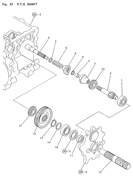 P.T.O. SHAFT (YM200-HK) P.T.O. SHAFT (YM200-HK)