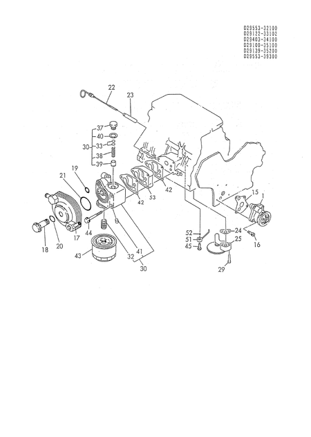 LUB. OIL SYSTEM (3TN84TL-RTBZ) LUB. OIL SYSTEM (3TN84TL-RTBZ)