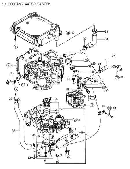 COOLING WATER SYSTEM (2V78-TA)