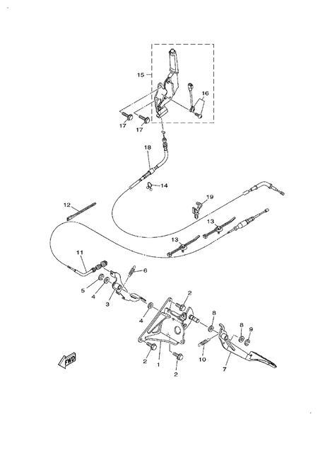 PEDAL WIRE (YU700G-RD(2021US)) PEDAL WIRE (YU700G-RD(2021US))