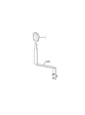 RANGE SHIFT LEVER B (SC2450(YANMAR))