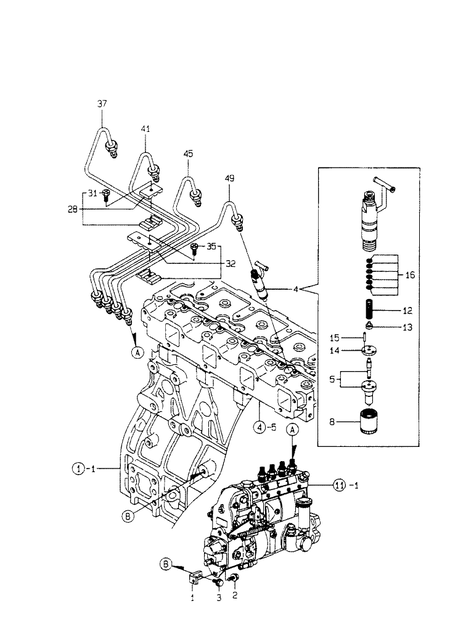 FUEL INJECTION VALVE (4TNE98-TBL) FUEL INJECTION VALVE (4TNE98-TBL)