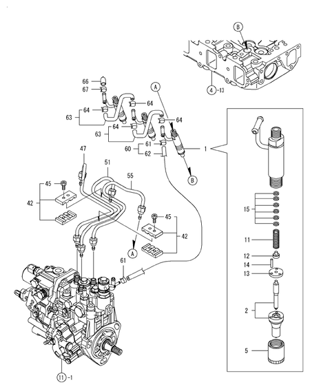 FUEL INJECTION VALVE (3TNV88-BSSU)