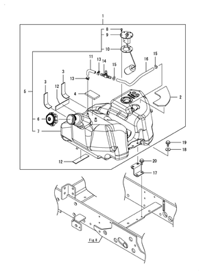 FUEL TANK (SC2450(YANMAR))