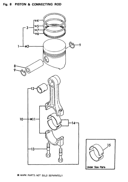 PISTON & CONNECTING ROD (3T72HA-N)