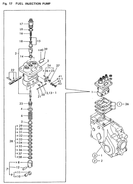 FUEL INJECTION PUMP (3T75HA) FUEL INJECTION PUMP (3T75HA)