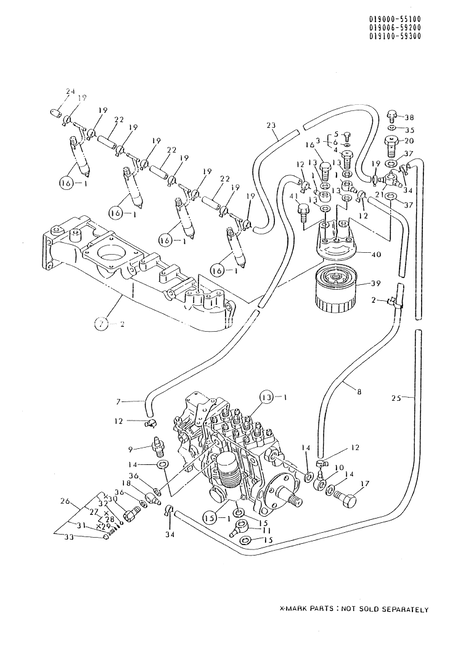 FUEL PIPE (4TN100L-FA)