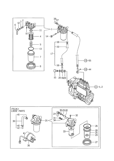FUEL LINE (4TNE88-ETB) FUEL LINE (4TNE88-ETB)