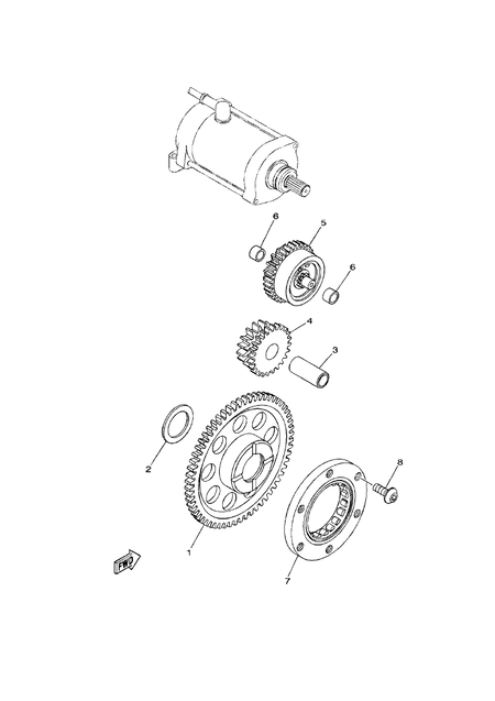 STARTER CLUTCH (YU700G(2018US))