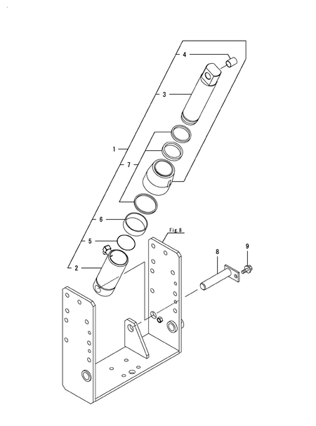 LIFT CYLINDER (SC2400(YANMAR))
