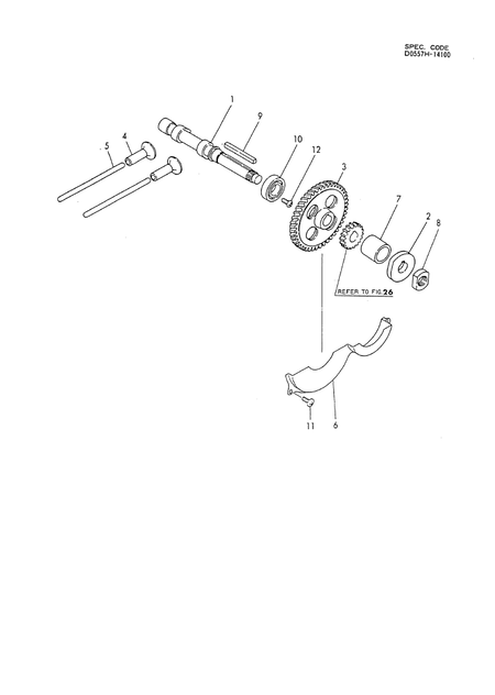 CAMSHAFT (TF115-LT) CAMSHAFT (TF115-LT)