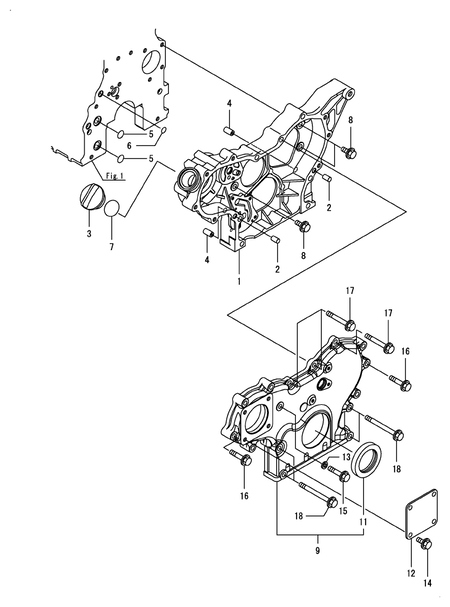 GEAR HOUSING (4TNV86CT-GGE)