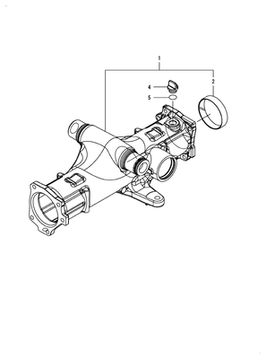 FRONT AXLE CASE (SA324)
