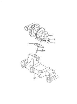 TURBINE (4TNV106T-GGE) TURBINE (4TNV106T-GGE)