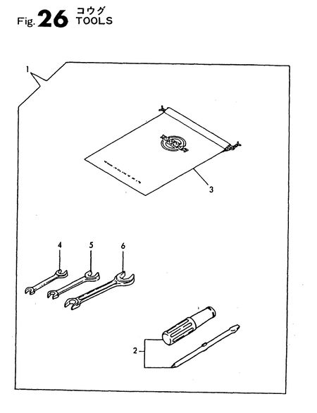TOOLS (TF65R-DI) TOOLS (TF65R-DI)