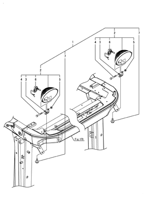 WORK LAMP(CABIN) (YT235Y)