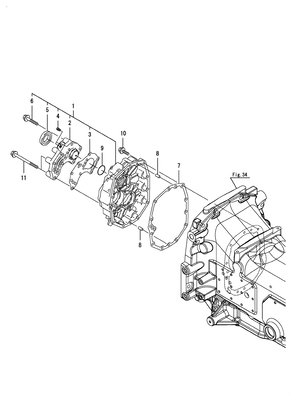 FRONT COVER (LX410(YANMAR)) FRONT COVER (LX410(YANMAR))