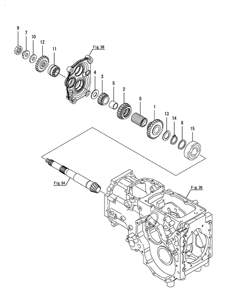 COUNTER SHAFT (EX2900(CCY))