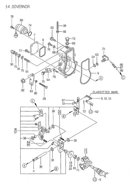 GOVERNOR (4TNE84-G1A)