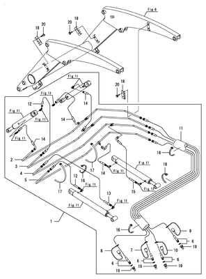 HYDRAULIC PIPING (YL605)
