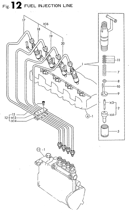 FUEL INJECTION VALVE (4TN82L-RTGS)