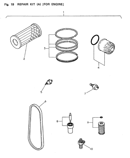 REPAIR KIT(A)(FOR ENGINE) (2TR13A)