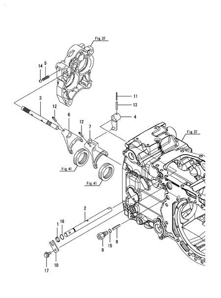 RANGE SHIFT (LX4100(YANMAR))