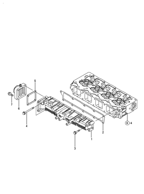 SUCTION MANIFOLD (4TNV98-NSA2)