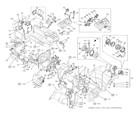 ELECTRIC PARTS (YM187D)