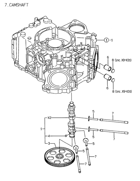 CAMSHAFT (2V78-TA)