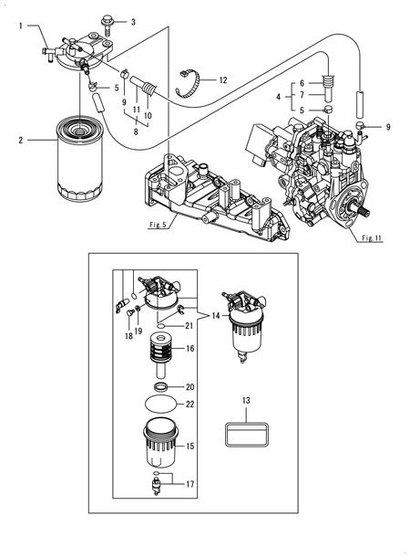 FUEL PIPE (3TNV88F-ESHYB) FUEL PIPE (3TNV88F-ESHYB)